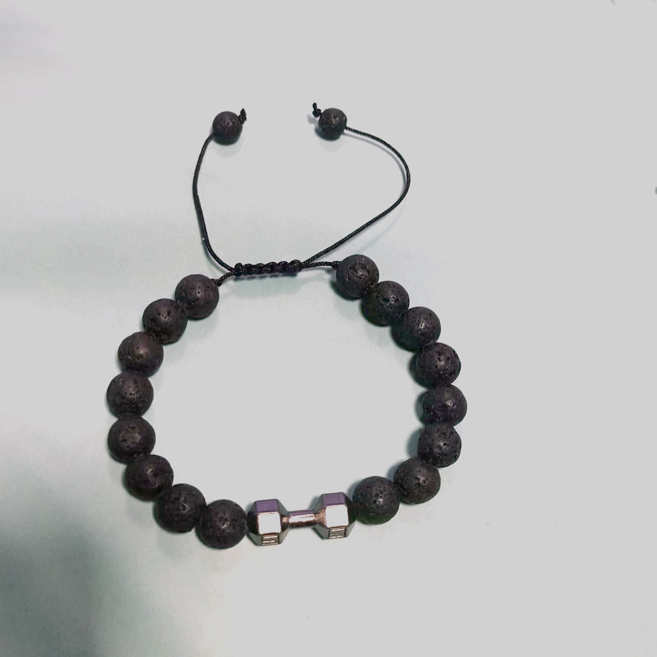 Hand-woven Dumbbell Bracelet Adjustable