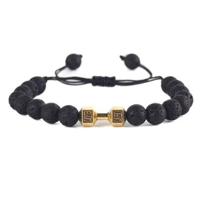 Hand-woven Dumbbell Bracelet Adjustable