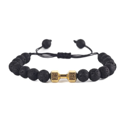 Hand-woven Dumbbell Bracelet Adjustable